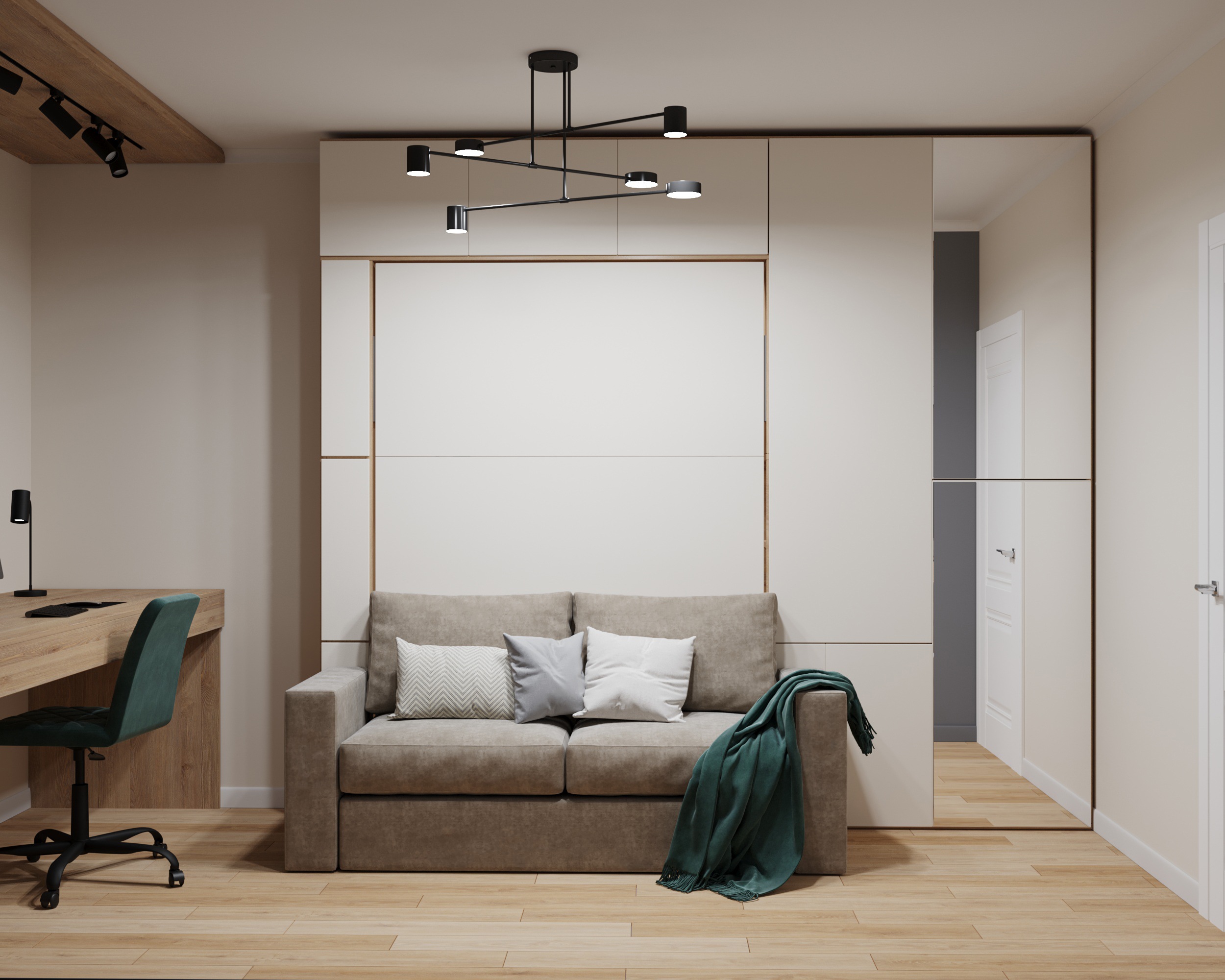Меблировка квартир Меблировка комнаты 10м²