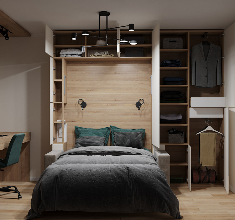 Меблировка квартир Меблировка комнаты 10м²