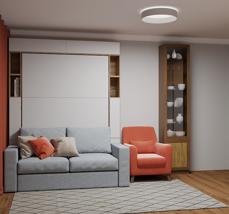 Меблировка квартир Мебель-трансформер в комнату 14м²