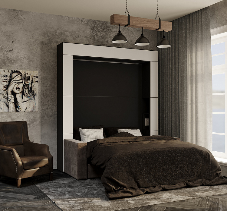 Шкаф-кровати Scandi Limited с диваном
