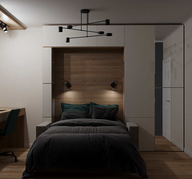 Меблировка квартир Меблировка комнаты 10м²